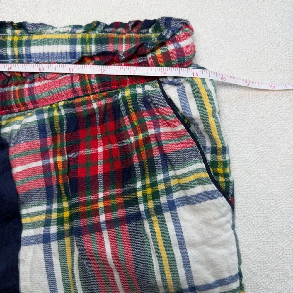 Aerie Womens Plaid Flannel Pajama Pants Joggers Red Green M Long 8812273099